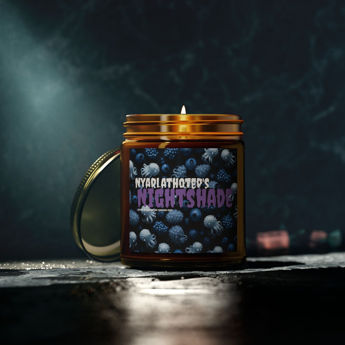 Nyarlathotep's Nightshade Scented Candle (4oz, 9oz)