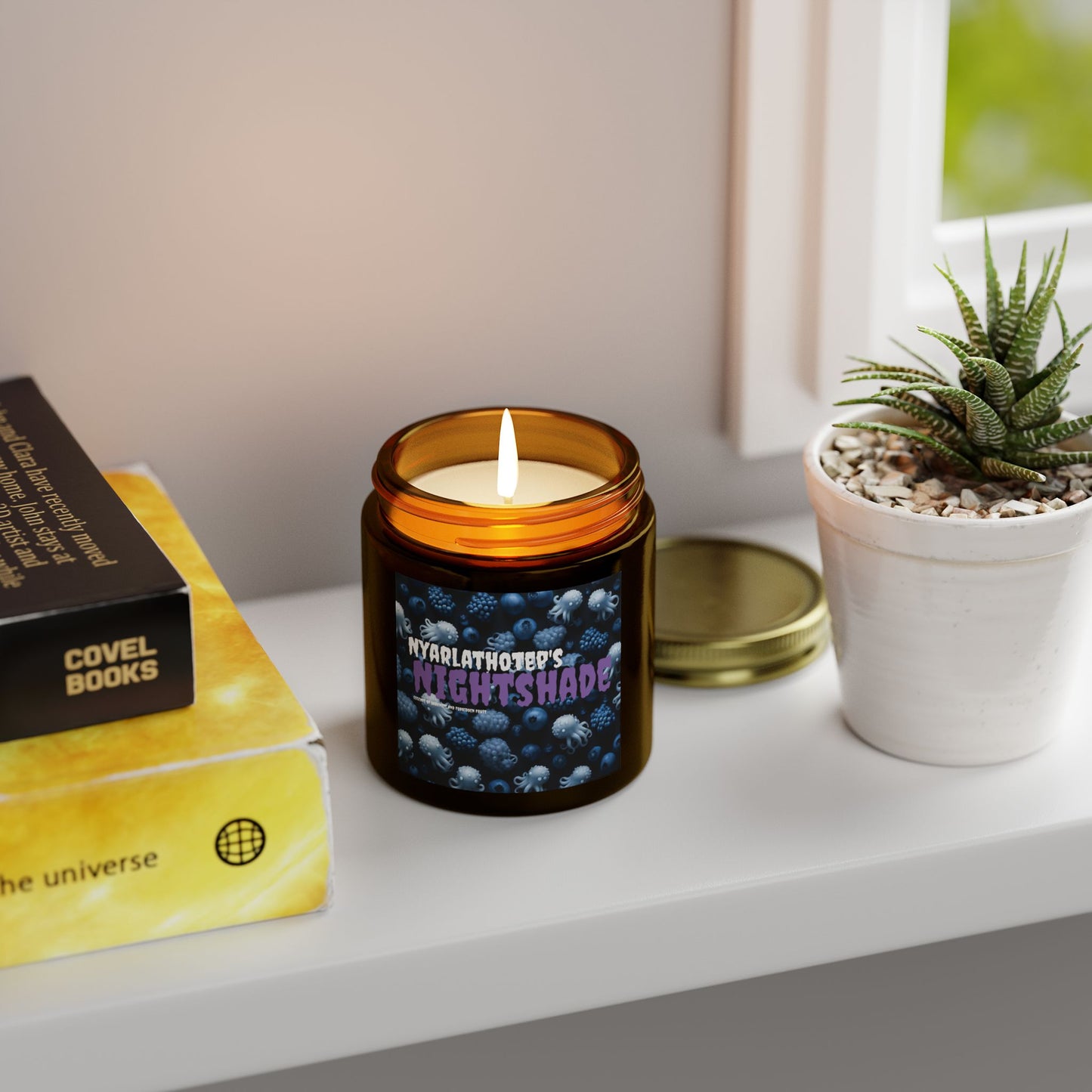 Nyarlathotep's Nightshade Scented Candle (4oz, 9oz)